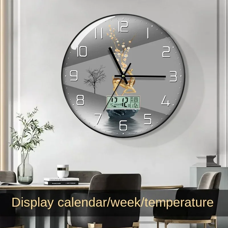 Luxury Lifestyle Living - Reloj de pared para sala de