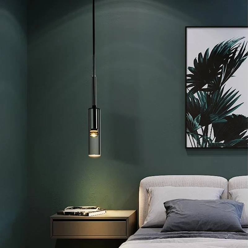 Luxury Lifestyle Items - Lámpara colgante de brillo LED nórdica,