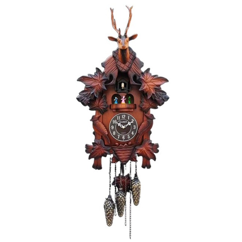 Luxury Lifestyle Living - Reloj de pared de cuco, relojes