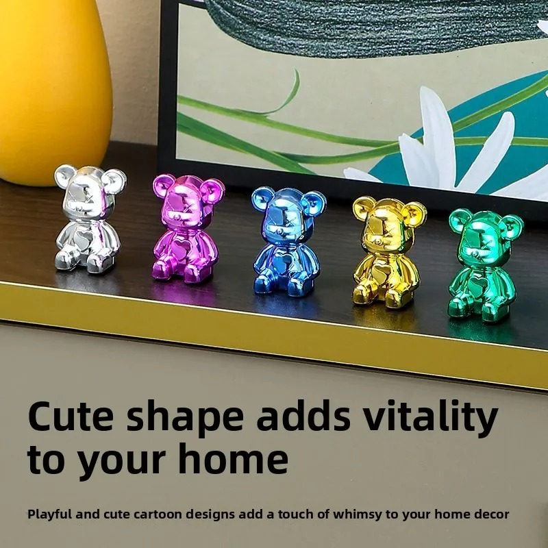 Luxury Lifestyle Items - Oso Violento de Lujo con Electrochapado,