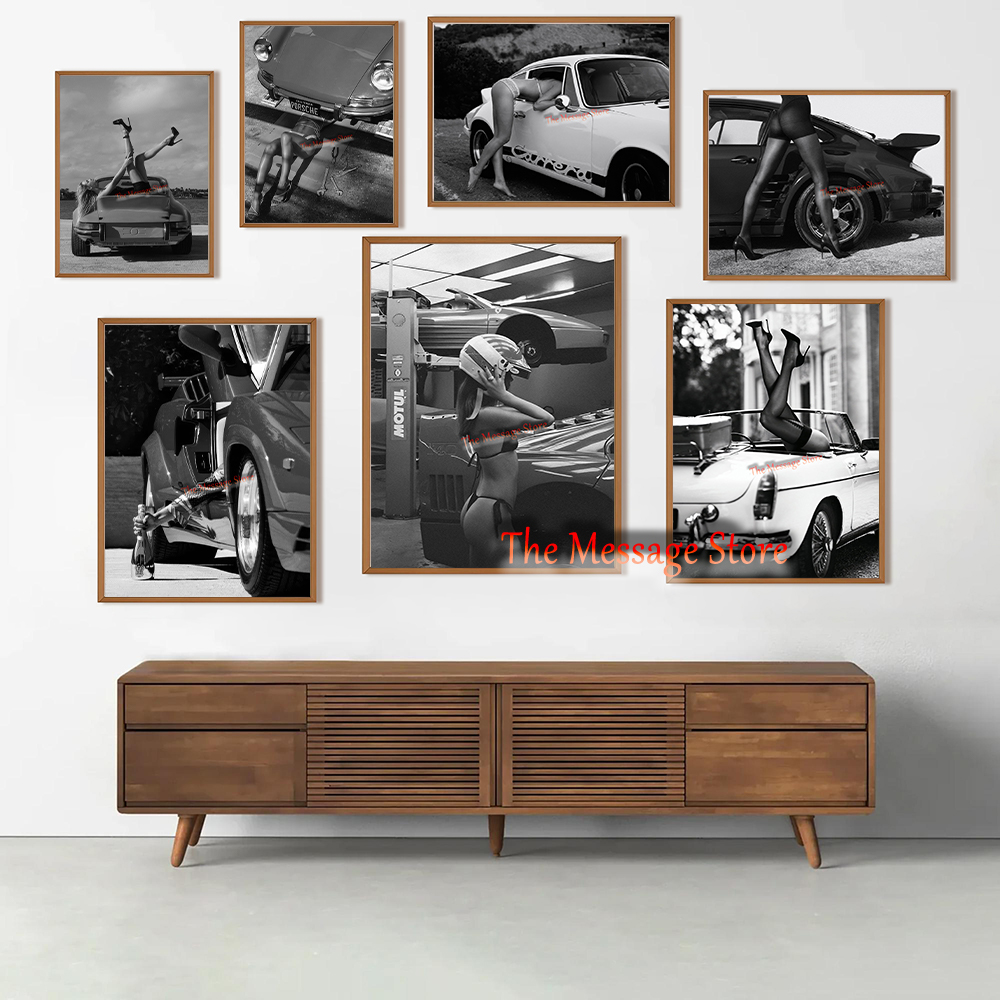 Póster de Lona con Diseño Retr - Luxury Lifestyle Pictures reseña y precio