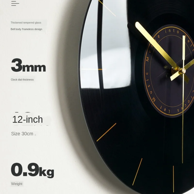 Reloj de pared silencioso de l - Luxury Lifestyle Living reseña y precio