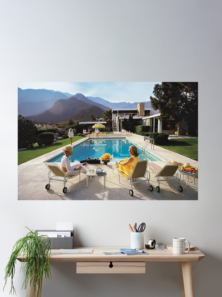 Retro Poolside Host Luxury Lif - Luxury Lifestyle Pictures reseña y precio