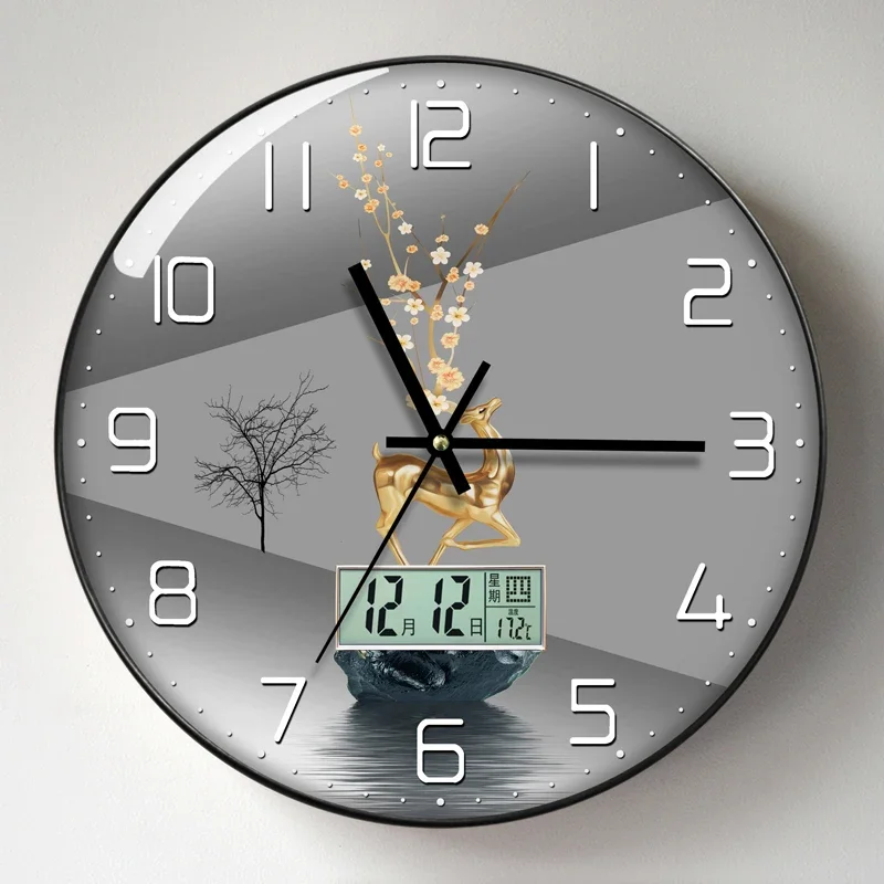 Reloj de pared para sala de es - Luxury Lifestyle Living reseña y precio