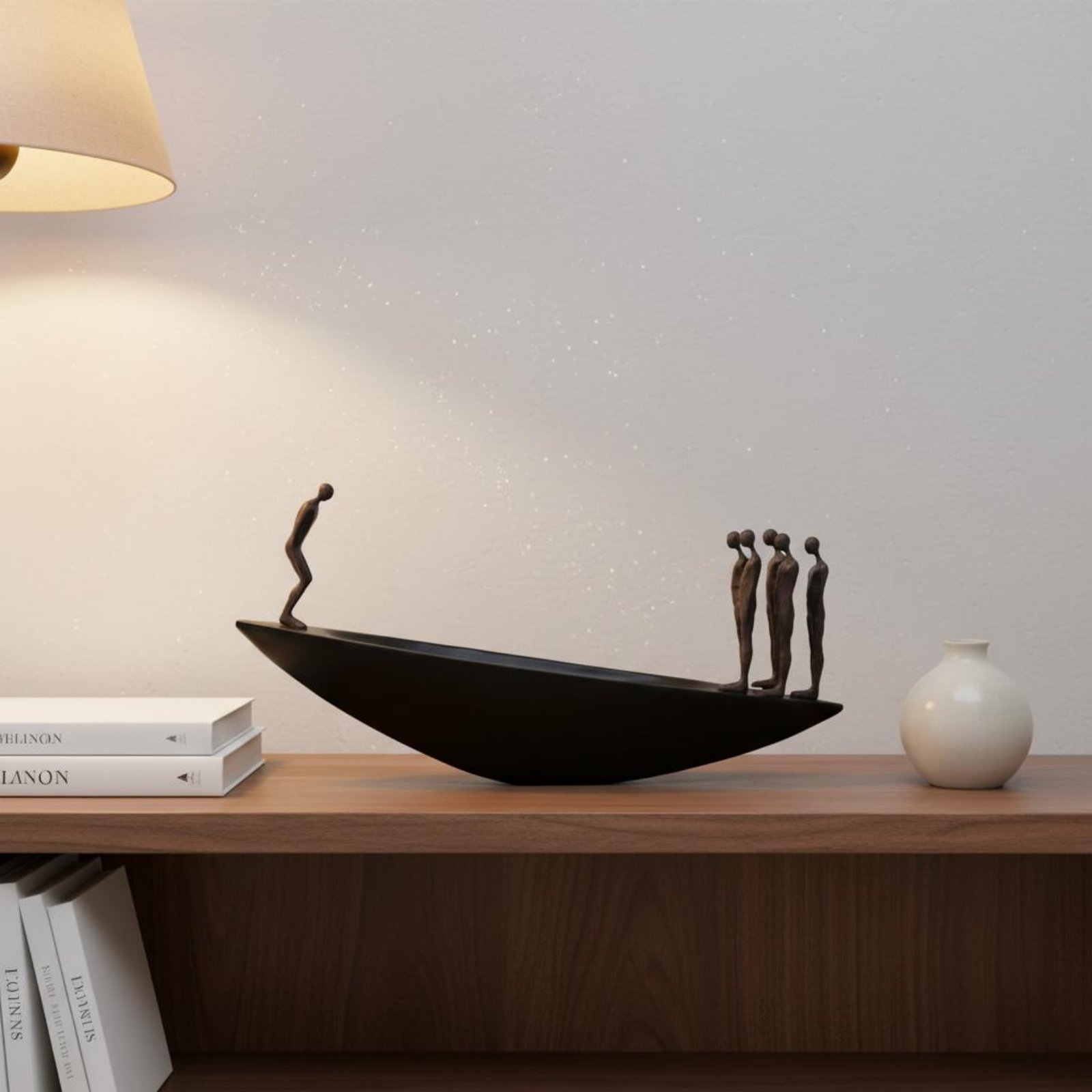 Estatua Moderna de Velero de R - Luxury Lifestyle Items reseña y precio