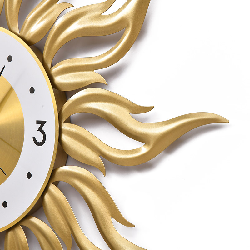 Reloj de Pared Dorado Nórdico, - Luxury Lifestyle Living reseña y precio