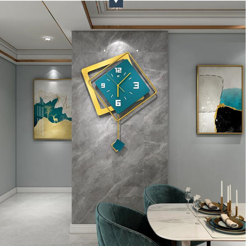 Reloj de pared cuadrado nórdic - Luxury Lifestyle Living reseña y precio