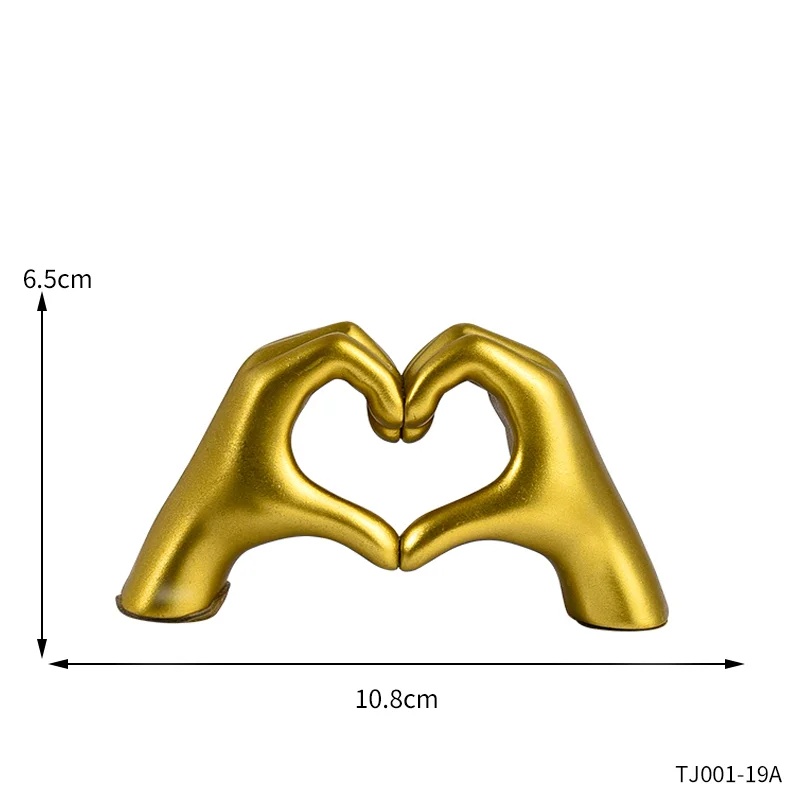 Escultura de Resina con Gesto  - Luxury Lifestyle Items reseña y precio